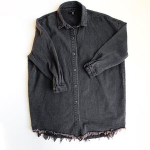 MISSQUIDED Denim Dress